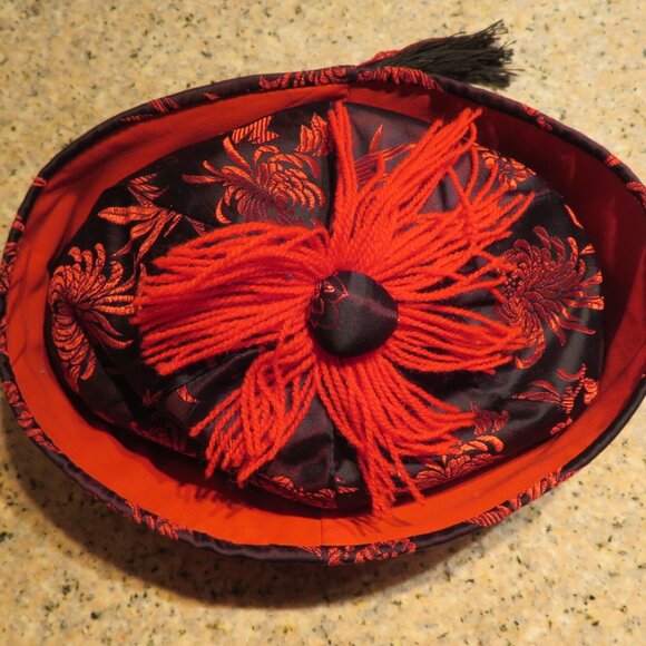 Child's Oriental Chinese Style Costume Hat Halloween Dress Up (K516) - Picture 5 of 6